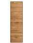 Colonne suspendue en bois de chêne massif Inka 40 cm