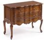 Commode en bois d'acajou 2 tiroirs CASTLE - Style colonial