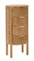 Commode Gothenburg bois naturel 3 tiroirs design