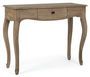 Console 1 tiroir DOMIKA 100 cm – Bois massif de manguier & poignées en fonte