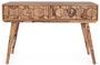 Console 2 tiroirs KAMY – bois massif de sheesham – 113 x 40 cm