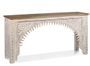 Console ALAMBIA – Bois massif de manguier blanchi