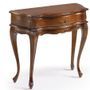 Console en bois d'acajou marron 1 tiroirs CASTLE - Style colonial