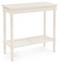 Console rectangle en bois de pin blanc Bella - Lot de 2