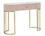 Console rose effet marbre et doré design Montpellier