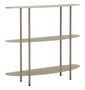 Console Saturn gris coquille design compact moderne