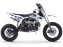 Dirt bike enfant 70cc automatique bleu et blanc MX70 12/10