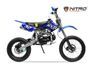 Dirt bike NXV 125cc 17/14 Manuel 4 vitesses Bleu