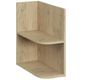 Etagère réversible DALIA Chêne Cremona 20 cm – Module de rangement ouvert suspendu
