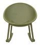 Fauteuil à bascule vert pour intérieur et extérieur Ibiza