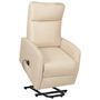 Fauteuil inclinable Crème Tissu Silencia