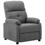 Fauteuil inclinable Gris clair Tissu