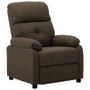 Fauteuil inclinable Marron Tissu