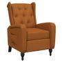 Fauteuil inclinable Marron Velours
