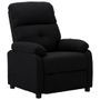 Fauteuil inclinable Noir Tissu 13