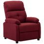 Fauteuil inclinable Rouge bordeaux Tissu 12
