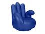 Fauteuil main bleu Finger