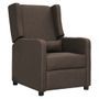 Fauteuil releveur inclinable Marron Tissu Louiza