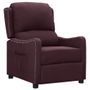 Fauteuil releveur inclinable Violet Tissu Louiza