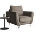 Fauteuil tissu beige chiné Zurik 93 cm 2