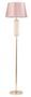 Lampadaire doré rose design glamour élégant OVY