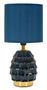 Lampe de chevet bleu design original élégant PIGNY