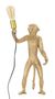 Lampe de table doré design MONKEY gold