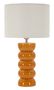 Lampe de table moutarde céramique design contemporain chaleureux TORR