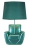 Lampe de table style mid-centuryturquoise ø 26 x 43 cm