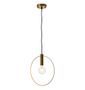 Lampe suspension métal doré Veronica L 36 x H 38 x P 36 cm