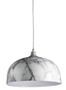 Lampe suspension métal effet marbre Satry 30 cm