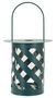 Lanterne twist saturn teal cm ø 23x43