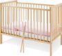 Lit bébé hêtre clair Hanna 60