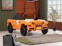 Lit enfant jeep orange
