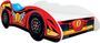 Lit enfant voiture F1 Top car rouge 70x140 cm - Sommier et matelas inclus