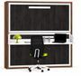 Lit superposé escamotable avec bureau MELINA – 2 couchages et bureau intégré