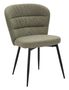 Lot de 2 chaises Losanna vert design années 70