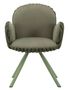 Lot de 2 chaises Stockholm - verte design contemporain