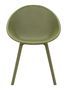 Lot de 2 chaises vert sauge tressées intérieur extérieur Ibiza
