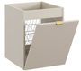 Meuble d'appoint suspendu DALIA 40 cm Cachemire avec panier à linge intégré
