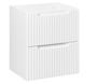 Meuble sous vasque suspendu 2 tiroirs NOVA BLANC