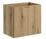 Meuble sous vasque suspendu 2 tiroirs NOVA OAK