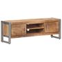 Meuble TV 120x30x40 cm Bois de manguier brut