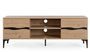 Meuble TV 2 portes MELYS – Métal & bois