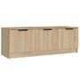 Meuble TV Chêne sonoma 102x35x36,5 cm Bois d'ingénierie