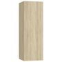 Etagère murale Chêne sonoma 30,5x30x90 cm