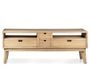 Meuble TV en bois massif LANDY – Design naturel