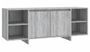 Meuble TV Sonoma gris 130x35x50 cm