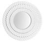 Miroir blanc KILKEY - Ø122 cm