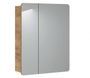 Miroir de salle de bain ARUBA avec étagères de rangement